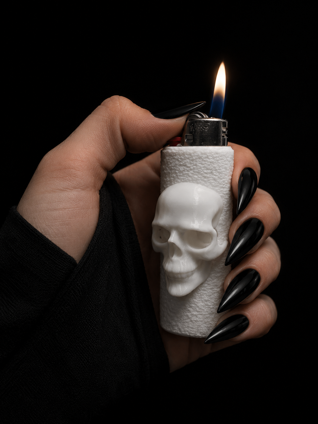 Reaper Skull Lighter Sleeve | LIT